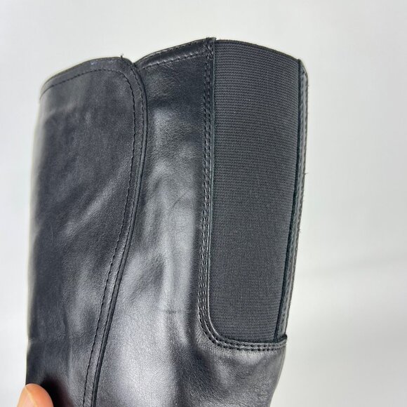 Clarks Black Heeled Boots - Picture 12 of 16